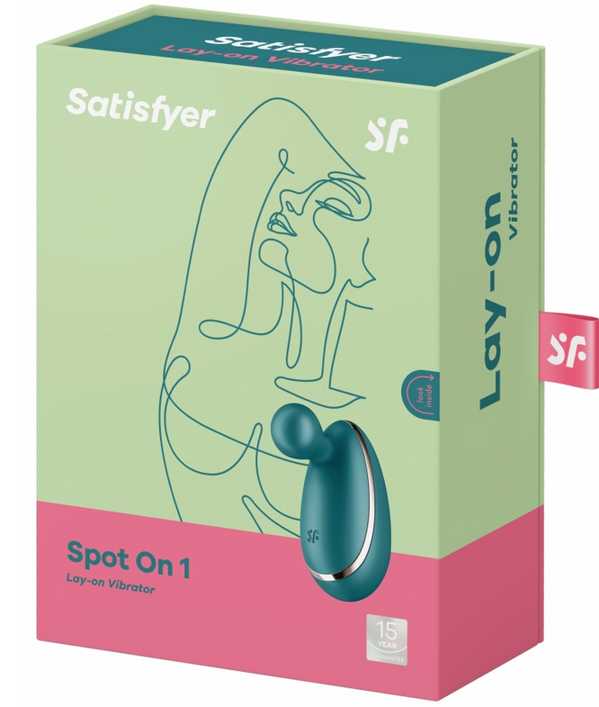 Le stimulateur de clitoris Spot On 1 est conçu avec un embout flexible et arrondi