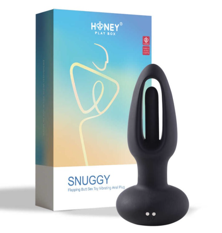 Ce plug anal Snuggy vibrant permet aux amateurs de plaisirs anaux d'explorer davantage leurs zones érogènes