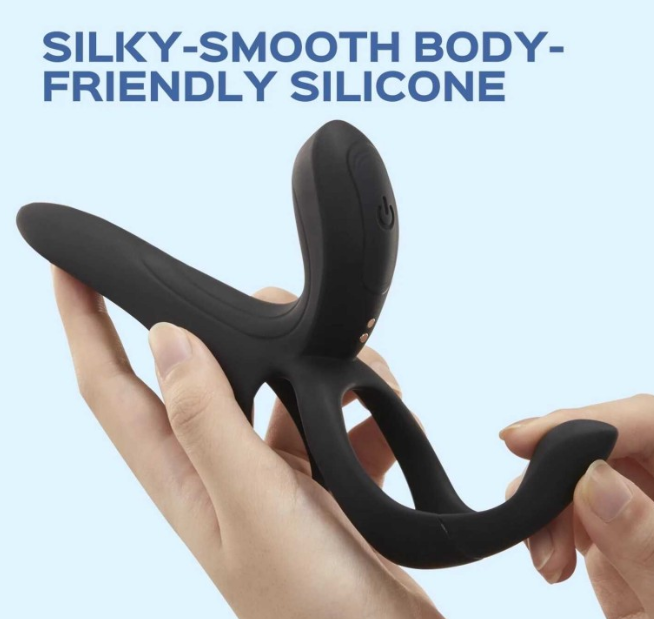stimulateurs de clitoris et de périnée dans un seul paquet pour le basculement du lit partagé