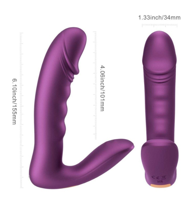 Stimulation clitoridienne et du point G simultanément, Plus vous exercez de pression, plus les vibrations sont fortes